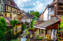Maisons traditionnelles à Petite Venise, Colmar