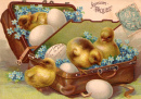 Carte de vœux de Pâques