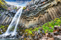 Cascade de Svartifoss, Islande