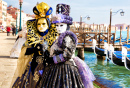 Masques sur la place Saint-Marc, Venise
