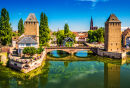 Pont médiéval à Strasbourg, France