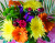 Bouquet coloré de belles fleurs