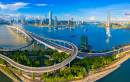 West Bay Bridge à Macao, Chine