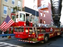 Camion de pompiers à Greenpoint