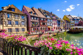 Célèbre vieille ville, Colmar, France