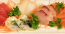 Ensemble de sashimi de nourriture japonaise