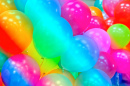 Groupe de ballons colorés