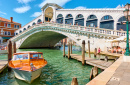 Le Grand Canal et le Pont du Rialto à Venise