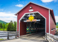 Pont couvert de la Grande Vallée au Québec, Canada