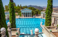Neptune Pool au château de Hearst, San Simeon, États-Unis
