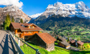 Village de montagne pittoresque Grindelwald