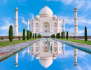 Taj Mahal à Agra, Uttar Pradesh, Inde