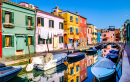 Burano Island, Venise, Italie
