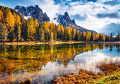 Lac Antorno, Alpes Dolomites, Italie