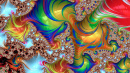 Art fractal coloré
