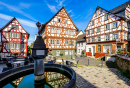 Maisons à colombages à Wetzlar, Allemagne
