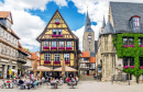 Marktplatz Square à Quedlinburg, Allemagne