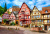 Maisons à colombages dans la vieille ville de Miltenberg