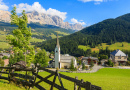 Église de La Villa, Dolomites, Italie