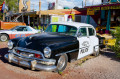 Voiture de police historique, Seligman, Route 66, États-Unis