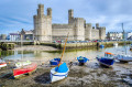 Château de Caernarfon, Conway, Pays de Galles du Nord