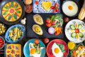 Variété de plats à base d’œufs