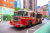 Camion de pompiers à Manhattan, New York, États-Unis