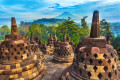 Temple de Borobudur, Yogyakarta, Indonésie