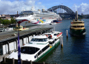 Vue sur le célèbre pont du port de Sydney