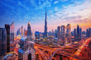 Dubai Skyline, Émirats arabes unis