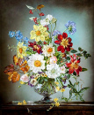 Bouquet de fleurs dans un vase