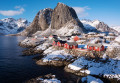 L’île des Lofoten en hiver