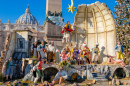 Crèche de Noël sur la place Saint-Pierre, Vatican