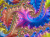 Conception fractale colorée
