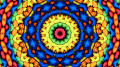 Kaléidoscope multicolore