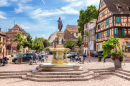 Une fontaine à Colmar