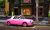 Pink Vintage Car, Séoul, Corée du Sud