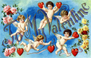 Un vœux de la Saint-Valentin vintage 1911