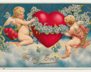 À mon amour Valentine carte postale, 1913