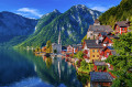Village de montagne de Hallstatt