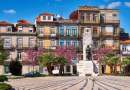 Partie historique de la ville de Porto