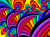 Fabuleux motif multicolore