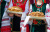 Salutation bulgare avec un pain