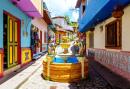 Rue colorée de Guatape, Colombie