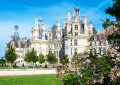 Château de Chambord dans la vallée de la Loire, France