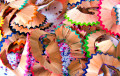 Restes de taille de crayon