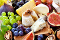 Plateau de fromages aux fruits