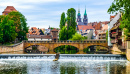 Vieille ville de Nuremberg, Allemagne