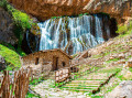 Chute d’eau à Kayseri, Turquie