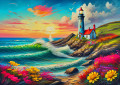 Paysage de phare